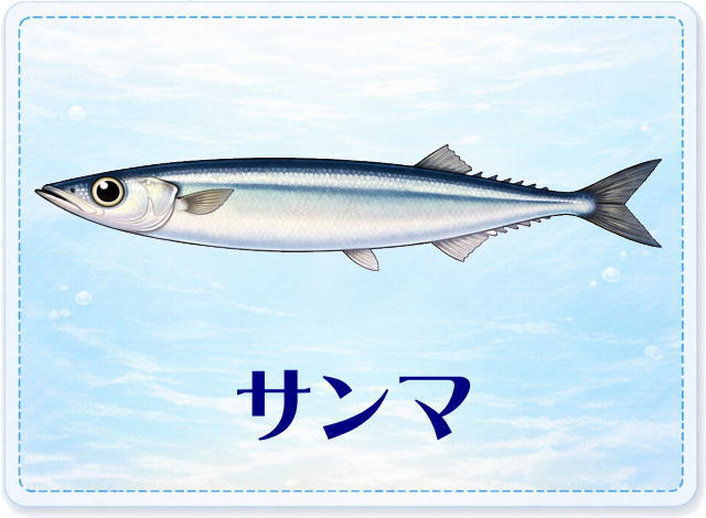 さかな占い_サンマ