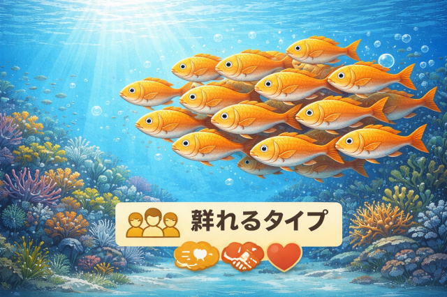 群れる人と単独行動タイプの違い｜性格の特徴と心理を解説