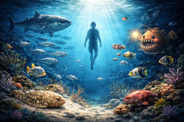 一匹狼タイプランキングTOP10｜一人が好きな人の性格を魚タイプで解説