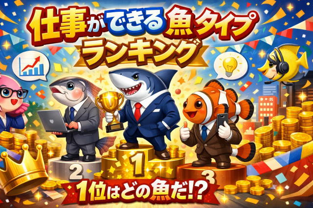 仕事ができる魚タイプランキングTOP10｜仕事できる人の特徴を魚で例えると？