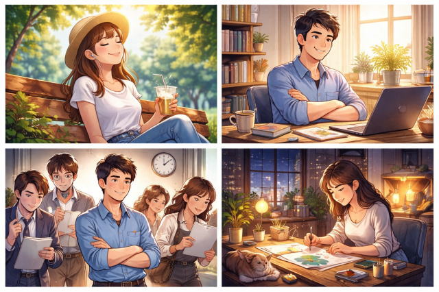 マイペースな人の特徴とは？周りに流されない人の性格と心理