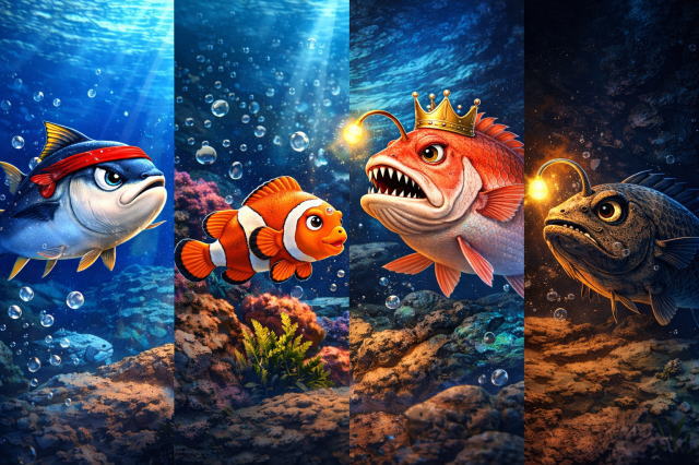 負けず嫌いな魚タイプランキングTOP10｜性格・恋愛・仕事で強い人の特徴