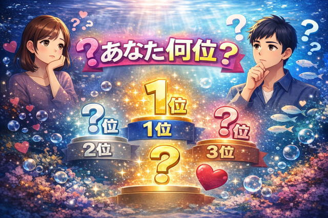 恋愛に慎重な性格ランキング｜魚タイプでわかる恋愛スタイルTOP10