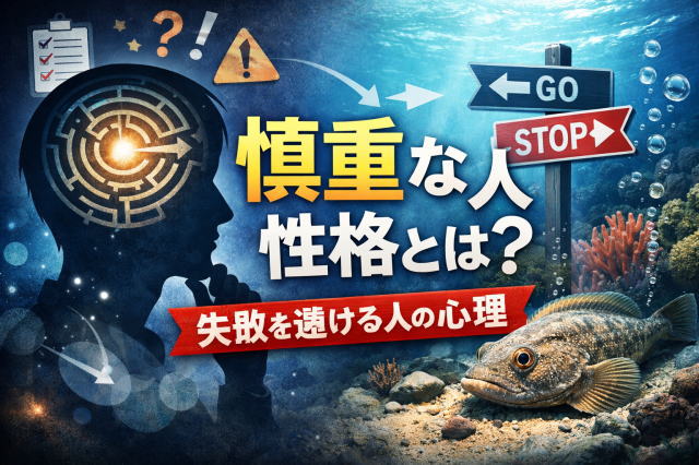 慎重な人の性格とは？失敗を避ける人の心理