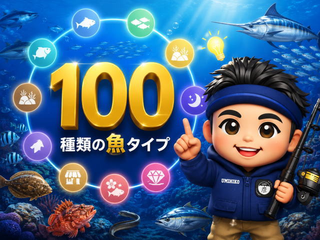 100種類の魚タイプはどう作られたのか？｜10の生き方で見るさかな占いの設計思想